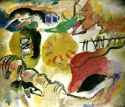 Wassily Kandinsky improviseation 27,garden of lov oil on canvas